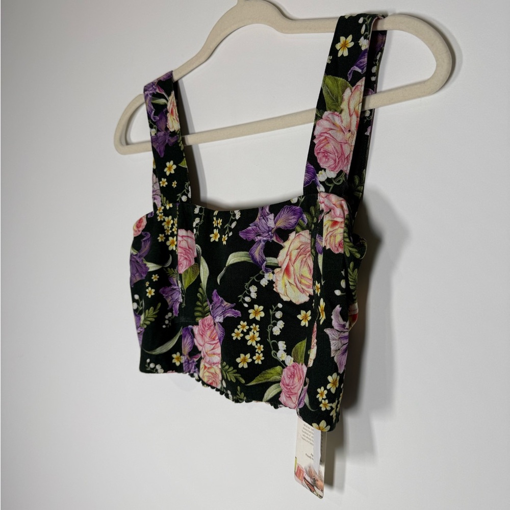 Agua Bendita Leah Dreamin Crop Top LG - Picture 3 of 5